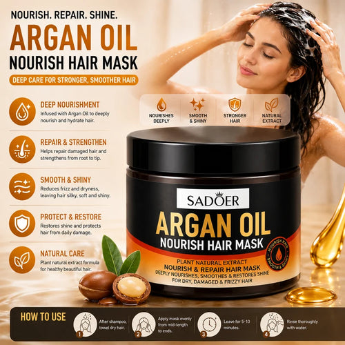 SADOER Argan Oil Nourish Hair Mask